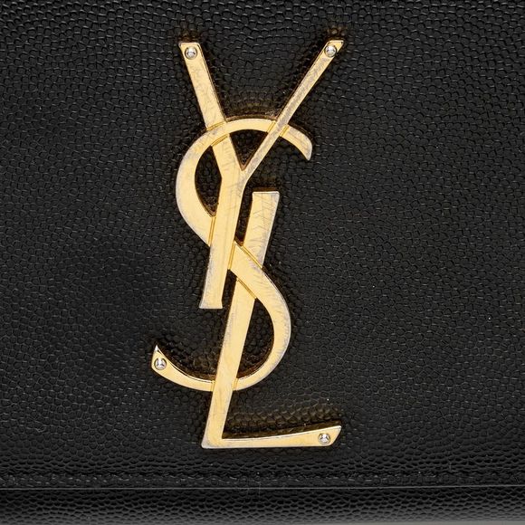 Saint Laurent Grain de Poudre Monogram Kate Small Crossbody Bag - Picture 10 of 15